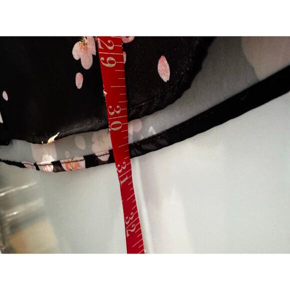 Just Attitude Men's Cherry Blossom Short-Sleeve Button-Up Shirt Floral Size XL - Picture 6 of 9